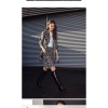 Afbeelding van NEW DROP: HAUTE L’ AMITIÉ CAMEL LINE MEGA CHECK BERMUDA 