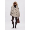 Afbeelding van GESTUZ BIRDIE OVERSIZED SHORT TRENCHCOAT