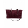 Afbeelding van LEATHER BAG WITH LONG DOUBLE STRAPS *IN BROWN OR BORDEAUX