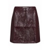 Afbeelding van -10% / CO’COUTURE POSY SKIRT BURGUNDY 