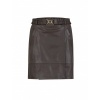 Afbeelding van COSTER COPENHAGEN LEATHER SKIRT BROWN
