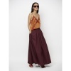 Afbeelding van DANTE6 GISOLE MAXI SKIRT CACAO BERRY