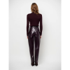 Afbeelding van DANTE6 SCENE PATENT FAUX-LEATHER PANTS DARKPLUM