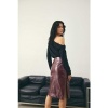 Afbeelding van NOELLA LANNA TOP *in brown & black*