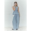 Afbeelding van CO’COUTURE PANCY TOP FADE DENIM