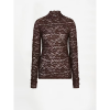 Afbeelding van DANTE6 IRONY LACE TURTLENECK TOP *BEIGE, GREEN OR BROWN