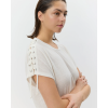 Afbeelding van SOFIE SCHNOOR ALEID LINEN MIX T-SHIRT