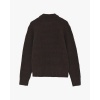 Afbeelding van MAN. MINIMUM KNITTED POLO LS KNIT BROWN 