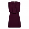 Afbeelding van CO’COUTURE FALCON PLEAT MINI DRESS PLUM