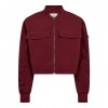 Afbeelding van CO'COUTURE TRICE CROP JACKET / BURGUNDY JASJE