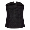 Afbeelding van CO’COUTURE HELIMA CORSAGE TOP DENIM