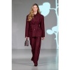 Afbeelding van GESTUZ PAULA WAIST BLAZER BURGUNDY
