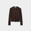 Afbeelding van SOFIE SCHNOOR FAE LACE TOP PLUM