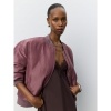 Afbeelding van SOFIE SCHNOOR BILLA BOMBERJACKET DUSTY PLUM