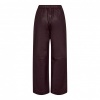 Afbeelding van CO’COUTURE PHOEBE PULL ON PANT LL PLUM LEATHER