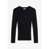 Afbeelding van MINIMUM NATASHAS T-SHIRT LONGSLEEVE MERINO *IN BROWN & BLACK