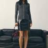 Afbeelding van NOELLA LOVETTA SKIRT MINIROK BURGUNDY