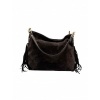 Afbeelding van LEATHER BAG WITH FRINGES 