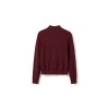 Afbeelding van NOELLA MAXINE KNIT POLO BURGUNDY