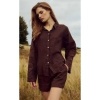 Afbeelding van NOELLA LAYNE LINEN SHORTS *PRE ORDER. BINNENKORT OP VOORRAAD
