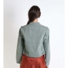 Afbeelding van MILITARY DENIM JACKET IN LIGHT MILITARY GREEN