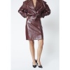 Afbeelding van PRE-ORDER -10% / CO’COUTURE POSY SKIRT BURGUNDY 