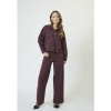 Afbeelding van CO’COUTURE LEO WIDE LONG PANT LL BURGUNDY