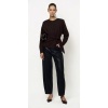 Afbeelding van DANTE6 SILENCE FAUX LEATHER BARREL PANTS