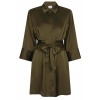 Afbeelding van DANTE6 NOANNE BOLD SATIN SHIRT-WRAPDRESS