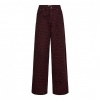 Afbeelding van CO’COUTURE LEO WIDE LONG PANT LL BURGUNDY