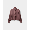 Afbeelding van SOFIE SCHNOOR CARINA SATIN SHIRT PLUM