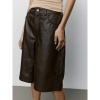 Afbeelding van SOFIE SCHNOOR VOKE LEATHER SHORTS BROWN
