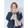 Afbeelding van CO’COUTURE HAILEY SCARF *in grey & brown*
