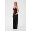 Afbeelding van GESTUZ CAMI PADDED TOP *IN BLACK-WHITE-BURGUNDY*