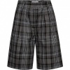 Afbeelding van NEW DROP: HAUTE L’ AMITIÉ CAMEL LINE MEGA CHECK BERMUDA 