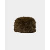 Afbeelding van SOFIE SCHNOOR DORA FAUX FUR HAT *IN BROWN & GREEN