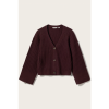 Afbeelding van NOELLA N-LENYX KNIT CARDIGAN VEST BURGUNDY