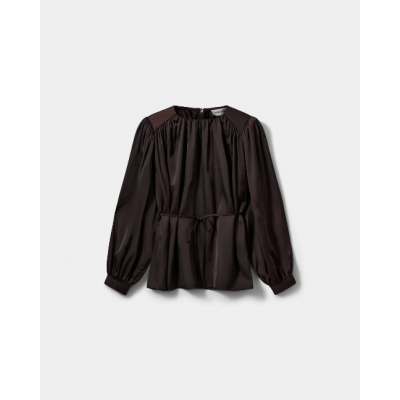 Foto van SOFIE SCHNOOR MARTHE BALLOON BLOUSE PLUM
