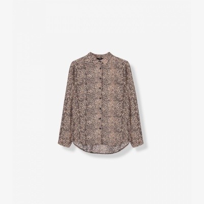Alix the Label Leopard Blouse Alix the Label Leopard Blouse