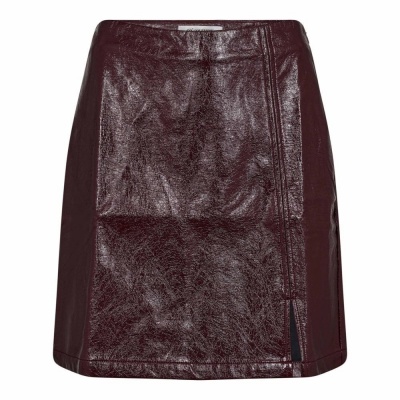 Foto van PRE-ORDER -10% / CO’COUTURE POSY SKIRT BURGUNDY