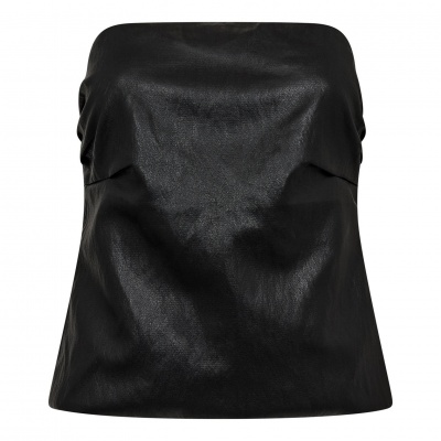 Foto van CO'COUTURE GITT CORSAGE TOP LEATHERLOOK