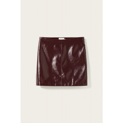 Foto van PRE-ORDER! NOELLA LOVETTA SKIRT MINIROK BURGUNDY