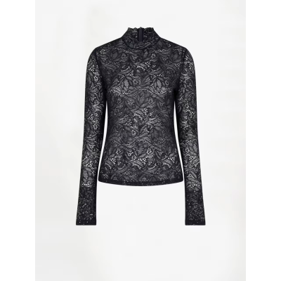 Foto van DANTE6 NICIRA LACE TOP NAVY