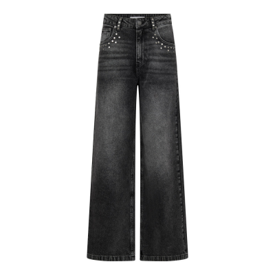 Foto van PRE-ORDER! CO’COUTURE VICKY STUD WIDE LL JEANS