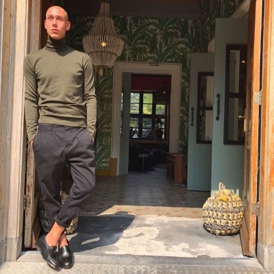 Foto van Strellson Sweater Green