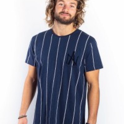 Foto van Amsterdenim T-shirt Jan Kees Navy Blue