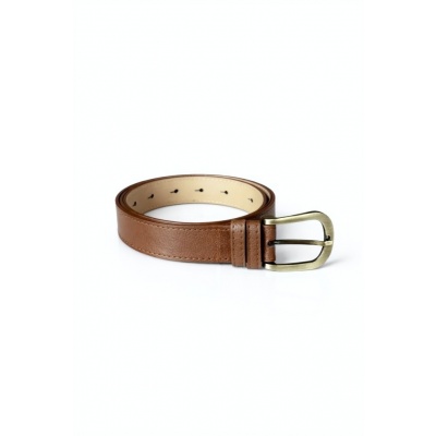Foto van BELT LEATHERLOOK, VINTAGE OVAL BUCKLE