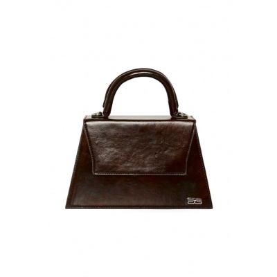 Foto van GESTUZ HARVEY BAG *BROWN LEATHER or DENIMBLUE