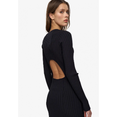 Foto van MINIMUM JENNA LS MIDI DRESS 