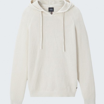 Foto van Strellson Damion-H Hoodie Lichtbeige
